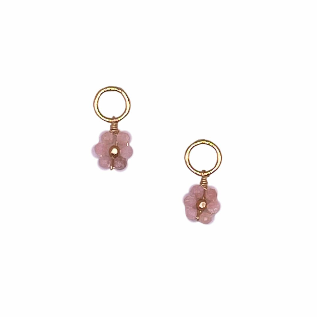 DAISY Pink Opal Studs