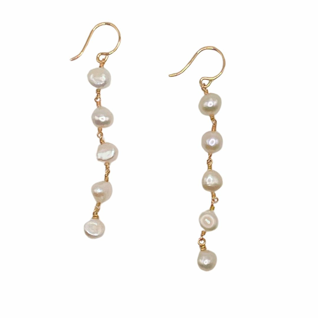 ELISE Pearl Earrings