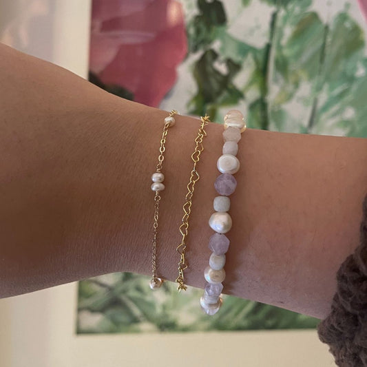 Heart Chain Bracelet
