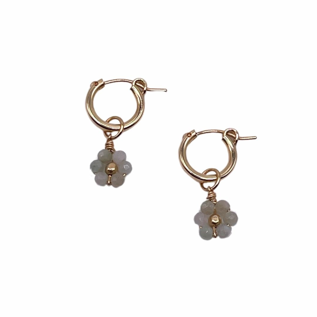 DAISY Jade Earrings