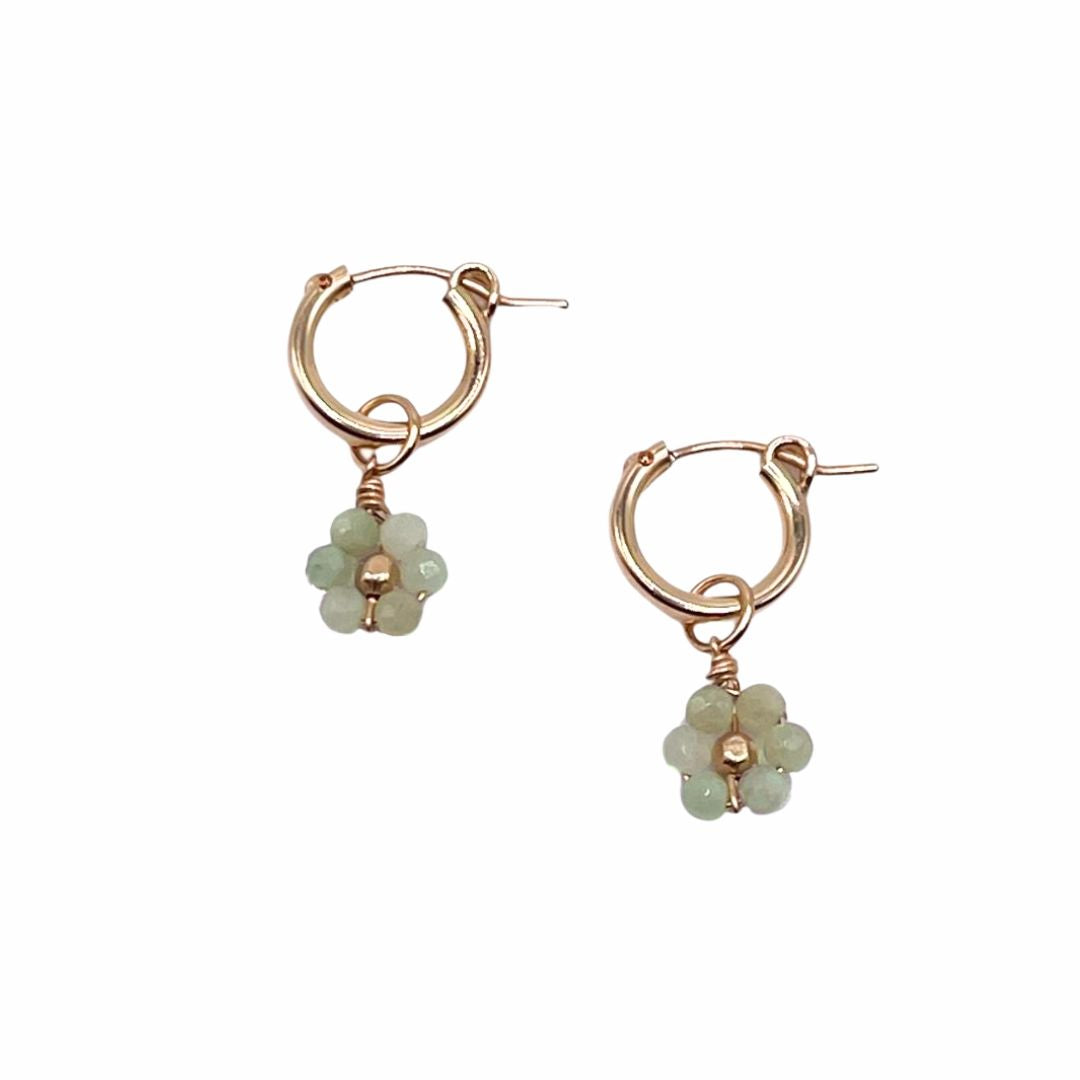 DAISY Jade Earrings