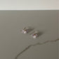 Amethyst Trio Drop Earrings